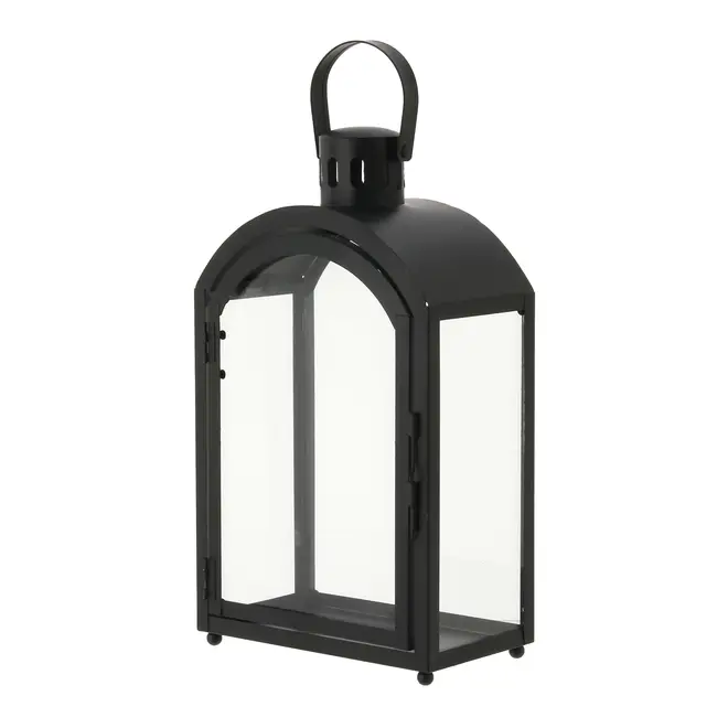 LANTERNA 32 CM HAYU - PRETO/INCOLOR - Foto 2