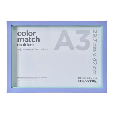 MOLDURA A3 29 CM X 42 CM COLOR MATCH