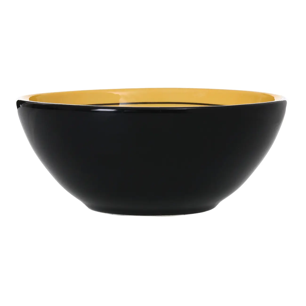 TIGELA 15 CM MAIZENA - AMARELO/PRETO - Foto 1