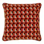 CAPA ALMOFADA 45 CM X 45 CM PATTERN PAD - MARROM DE LEI/TERRACOTA - Foto 1