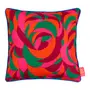 ALMOFADA 43 CM X 43 CM VIBRA VERÃO FLOR - LARANJA/AÇAY - Foto 1