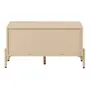 ARMÁRIO DE BANHEIRO 1 PORTA BASCULANTE 85 CM X 40 CM RIBS - AREIA/AREIA - Foto 7