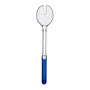 JOGO DE COLHERES PARA SALADA 30 CM COM 2 PEÇAS FRESC - INCOLOR/AZUL - Foto 2