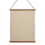FLÂMULA 37 CM X 47 CM MULHER PÁSSARO SOL - TERRACOTA/MULTICOR - Foto 2