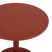 MESA LATERAL REDONDA 50 CM ALGARVE - TIJOLO - Foto 4
