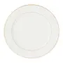 PRATO RASO GOLDEN - BRANCO/OURO - Foto 1