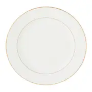 PRATO RASO GOLDEN - BRANCO/OURO - Foto 1