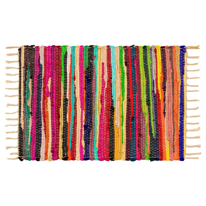 TAPETE 50 CM X 70 CM MULTI CHINDI - MULTICOR - Foto 1
