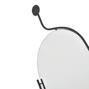 ESPELHO 37 CM X 100 M HOOK - PRETO - Foto 4