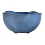 SALADEIRA ALTA 22 CM JITIRANA - AZUL HISTÓRIO/ARGILA - Foto 2