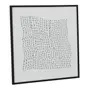QUADRO I 60 CM X 60 CM TUDO OU TUDO REVIDAVOLTA - PRETO/BRANCO - Foto 2