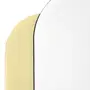 ESPELHO 66 CM X 1,30 M LOBBIE - PRATA/OURO - Foto 3