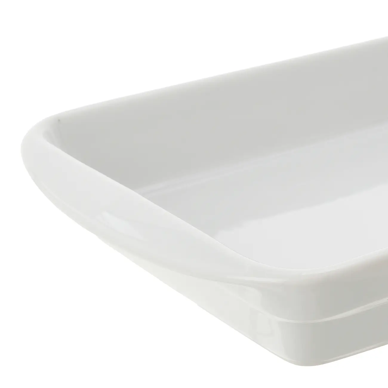 BAKE I TRAVESSA REFRAT. 31 CM X 18 CM - BRANCO - Foto 6