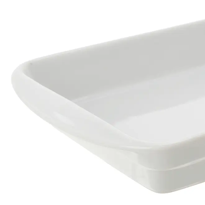 BAKE I TRAVESSA REFRAT. 31 CM X 18 CM - BRANCO - Foto 6