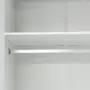 GUARDA-ROUPA DE CASAL 5 PORTAS 3 GAVETAS 45 MAXIMUS - BRANCO - Foto 15