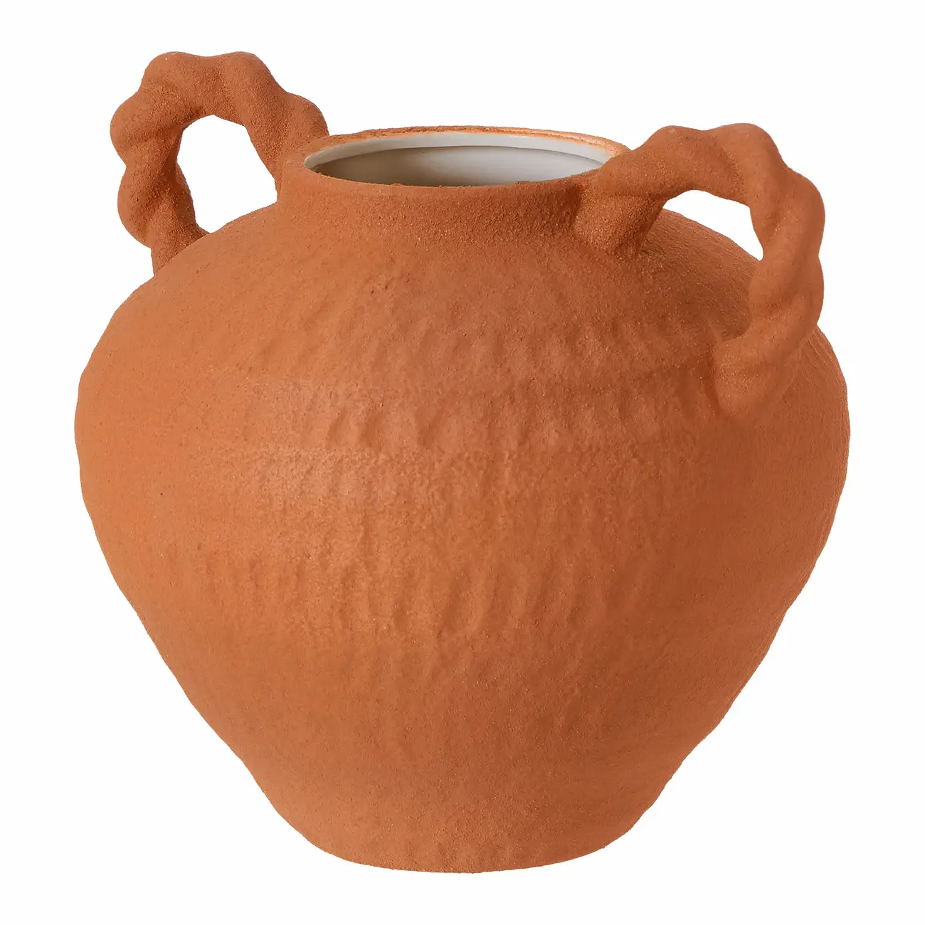 VASO 20 CM TORCER POR VOCÊ - TERRACOTA - Foto 3