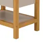 MESA DE CABECEIRA 1 GAVETA KANT - CAMELO/AMÊNDOA - Foto 3