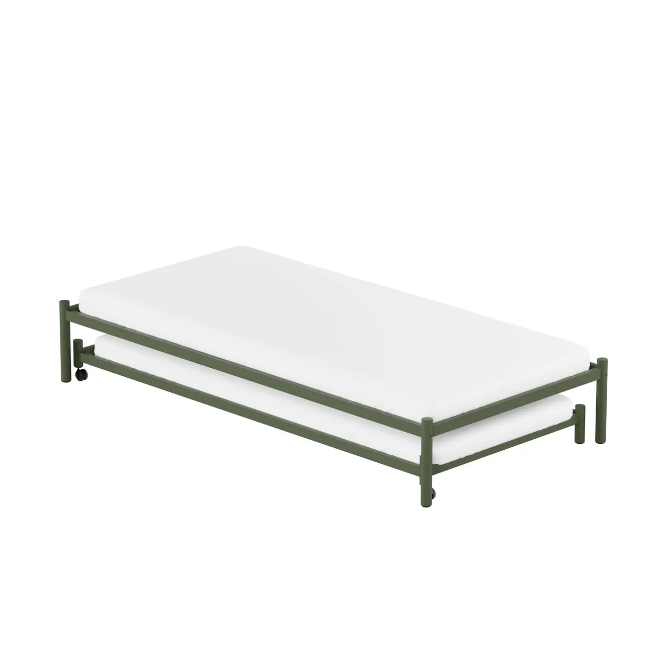 CAMA DE SOLTEIRO 88 C/CAMA INF 78 FLAT - MUSGO/MUSGO - Foto 23