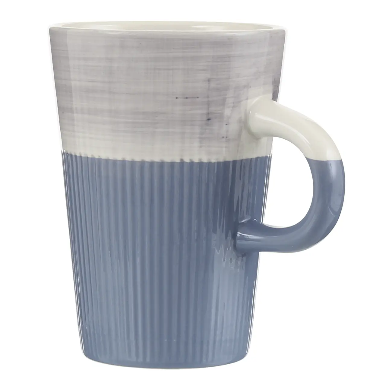 CANECA 400 ML CÔTELÉ - CINZA PROVENCE - Foto 2