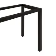 BASE DE APARADOR 1,20 M X 45 CM METRIC - PRETO - Foto 4
