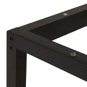 BASE DE APARADOR 1,20 M X 45 CM METRIC - PRETO - Foto 5