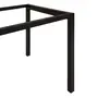 BASE DE MESA 1,30 M X 75 CM METRIC - PRETO - Foto 4