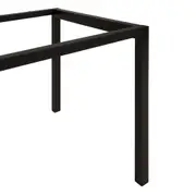 BASE DE MESA 1,30 M X 75 CM METRIC - PRETO - Foto 4
