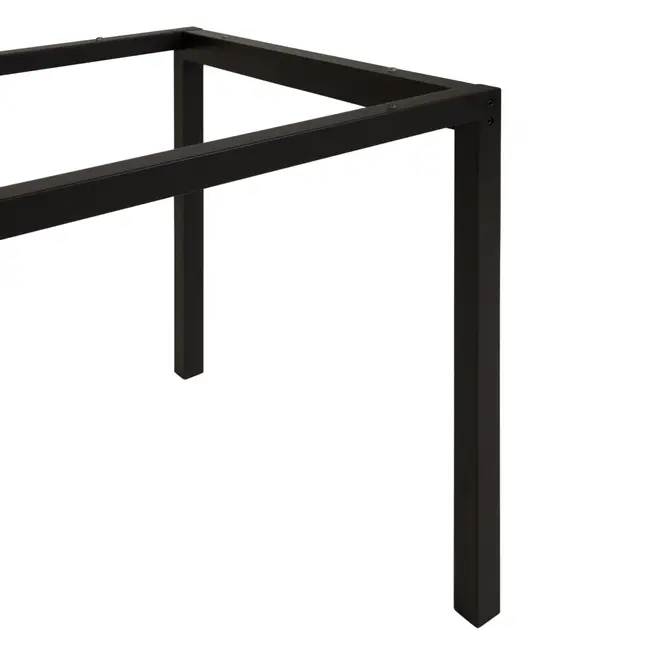 BASE DE MESA 1,30 M X 75 CM METRIC - PRETO - Foto 4