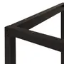 BASE DE MESA 1,30 M X 75 CM METRIC - PRETO - Foto 5