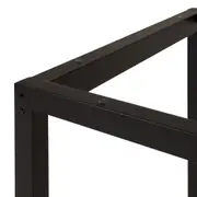BASE DE MESA 1,30 M X 75 CM METRIC - PRETO - Foto 5