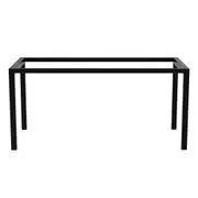 BASE DE MESA 1,60 M X 75 CM METRIC - PRETO - Foto 1