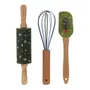 KIT COM 3 UTENSÍLIOS SANTA ROCKS - MULTICOR - Foto 2