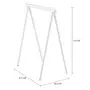 CAVALETE 57 CM X 36 CM TRET - BRANCO - Foto 5