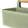 CESTO ORGANIZADOR C/ ALÇA 22 CM X 34 CM KEEPFULL - SÁLVIA/BAMBU - Foto 8