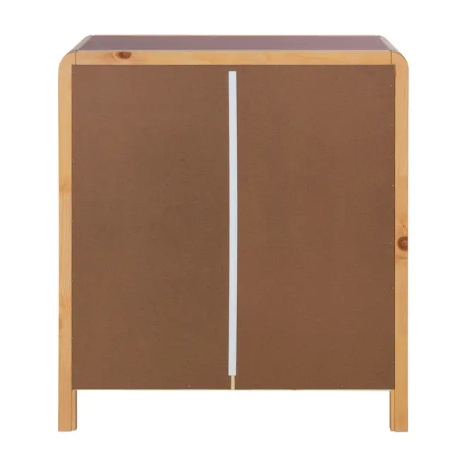CÔMODA 4 GAVETAS 90 CM X 45 CM KANT - RUBY MOCHA/AMÊNDOA - Foto 20