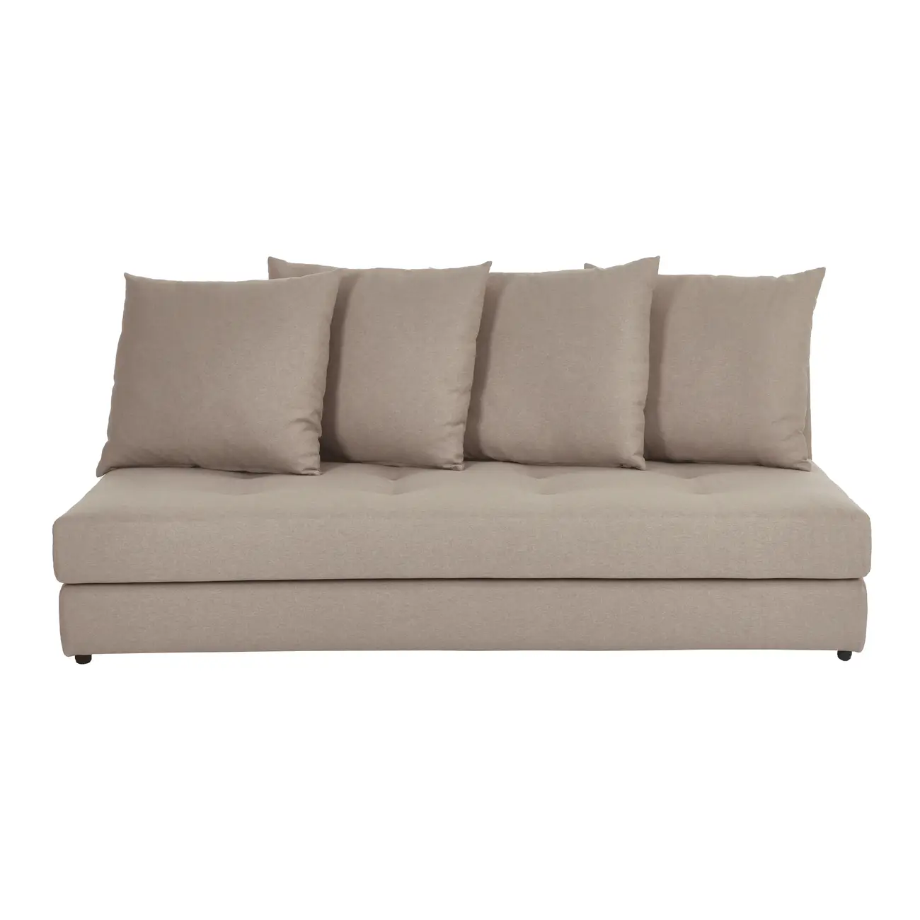 SOFÁ-CAMA 3 LUGARES BUZZ - BEGE - Foto 1