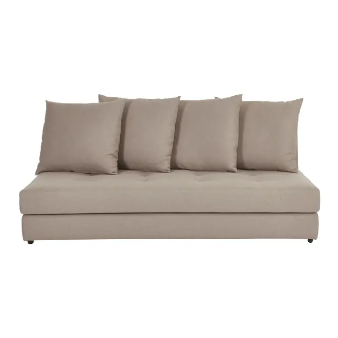 SOFÁ-CAMA 3 LUGARES BUZZ - BEGE - Foto 1