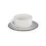 XÍCARA CAFÉ 50 ML SALINA I - BRANCO/AZUL - Foto 8
