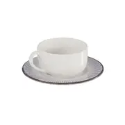 XÍCARA CAFÉ 50 ML SALINA I - BRANCO/AZUL - Foto 8