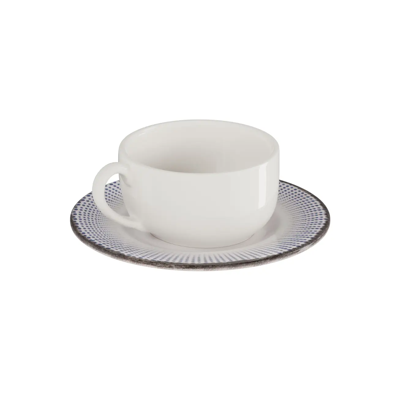 XÍCARA CAFÉ 50 ML SALINA I - BRANCO/AZUL - Foto 8
