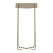 MESA LATERAL REDONDA 30 CM PIRIZ - AREIA - Foto 3