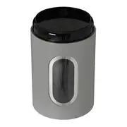 POTE HERMÉTICO 1,2 L CAPSULE - CINZA/INCOLOR - Foto 6
