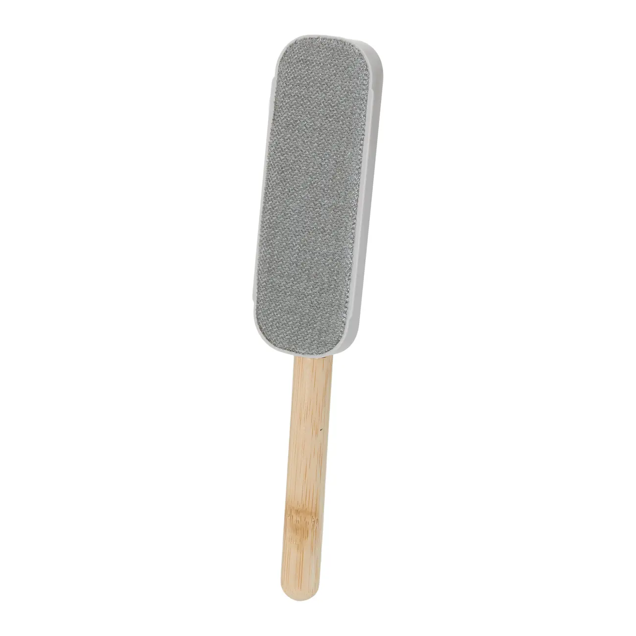 ESCOVA TIRA PELO COM SUPORTE BAMBUMIX - BAMBU/BEGE - Foto 5