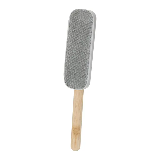 ESCOVA TIRA PELO COM SUPORTE BAMBUMIX - BAMBU/BEGE - Foto 5