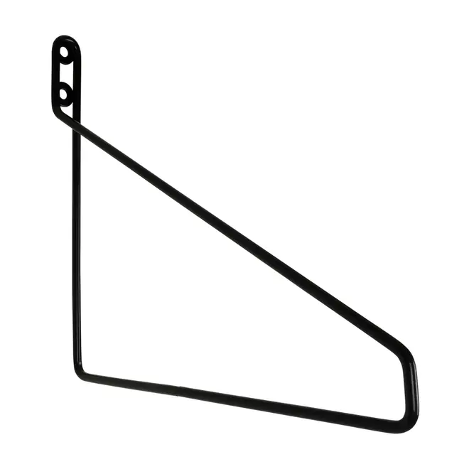 SUPORTE PARA PRATELEIRA COM 2 PEÇAS FINELINE - PRETO - Foto 2