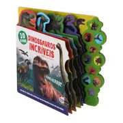 SUPER SONS: DINOSSAUROS INCRÍVEIS LIVRO INFANTIL - MULTICOR - Foto 4