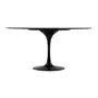TULIPE MESA OVAL 1,60 M X 90 CM PEDRA - PRETO SÃO GABRIEL - Foto 4