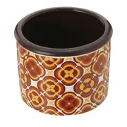 CACHEPÔ 8 CM BLOOMBELOT MARIGOLD - TERRACOTA/MARROM DE LEI - Foto 2
