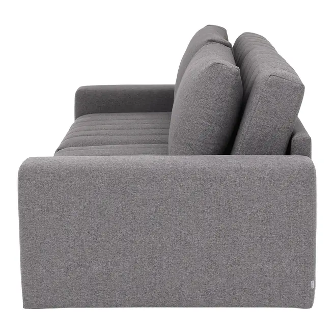 SOFÁ-CAMA RETRÁTIL E RECLINÁVEL 3 LUGARES SNOOZE - CINZA - Foto 8