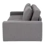 SOFÁ-CAMA RETRÁTIL E RECLINÁVEL 3 LUGARES SNOOZE - CINZA - Foto 8